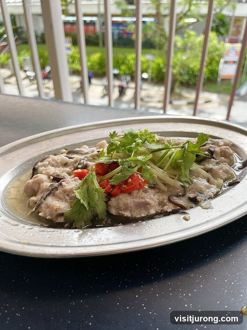 Steamed Fish Dish