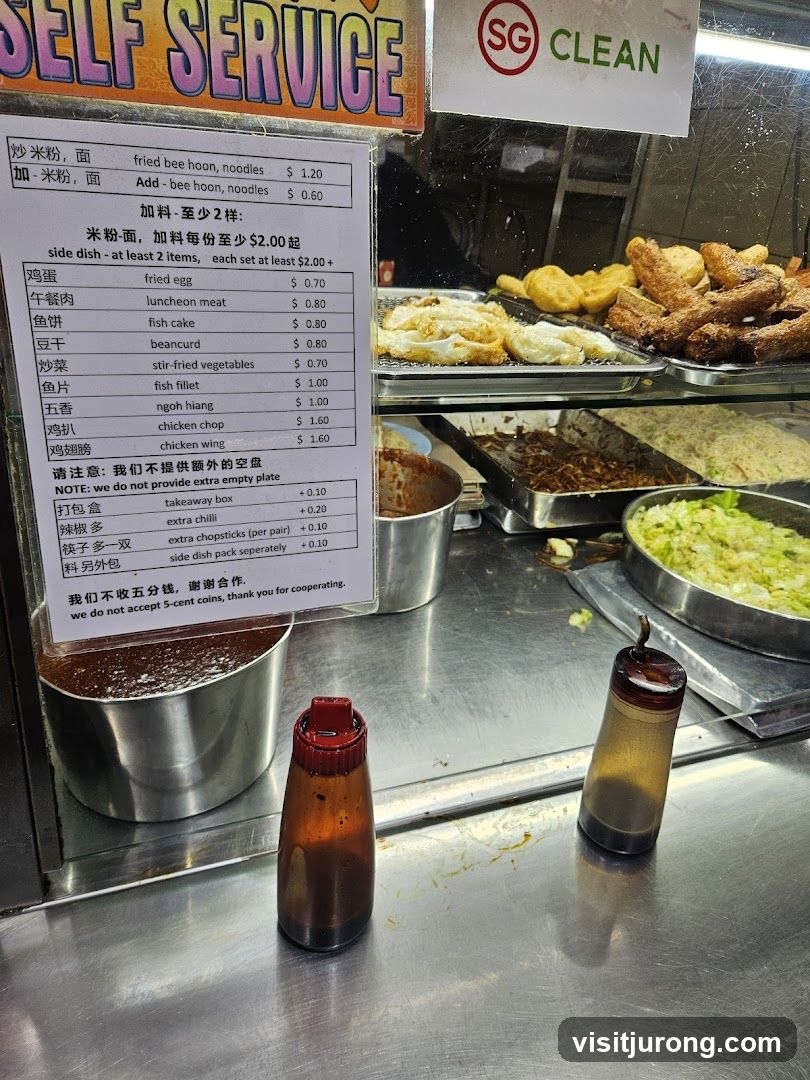 Self Service Menu
