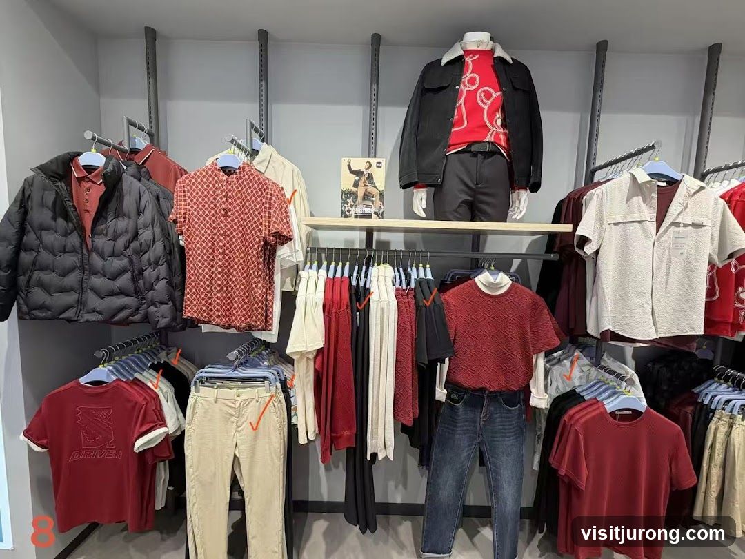 Men's Apparel Display