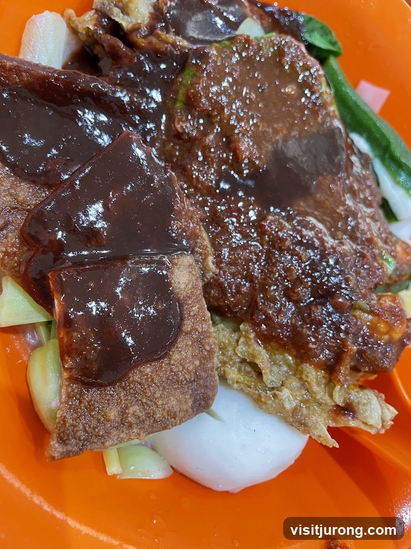 Fried Tofu and Egg Dish