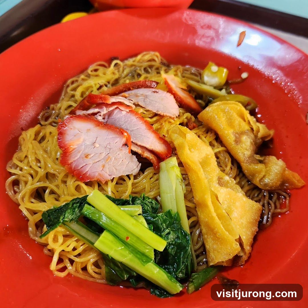 Noodles with Char Siu and Wontons