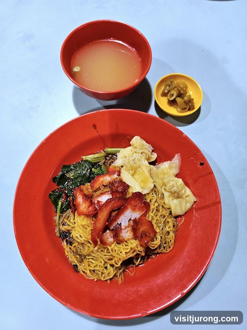 Noodles with Char Siu and Wontons