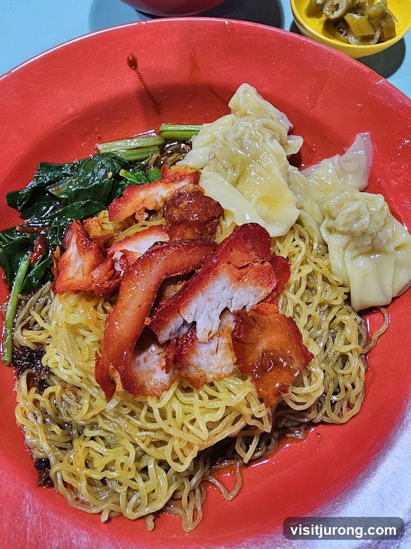 Noodles with Char Siu and Wontons