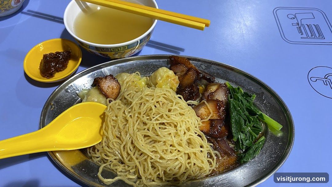 Noodles with Char Siu and Wontons