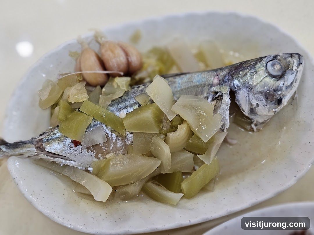 Steamed Fish with Vegetables