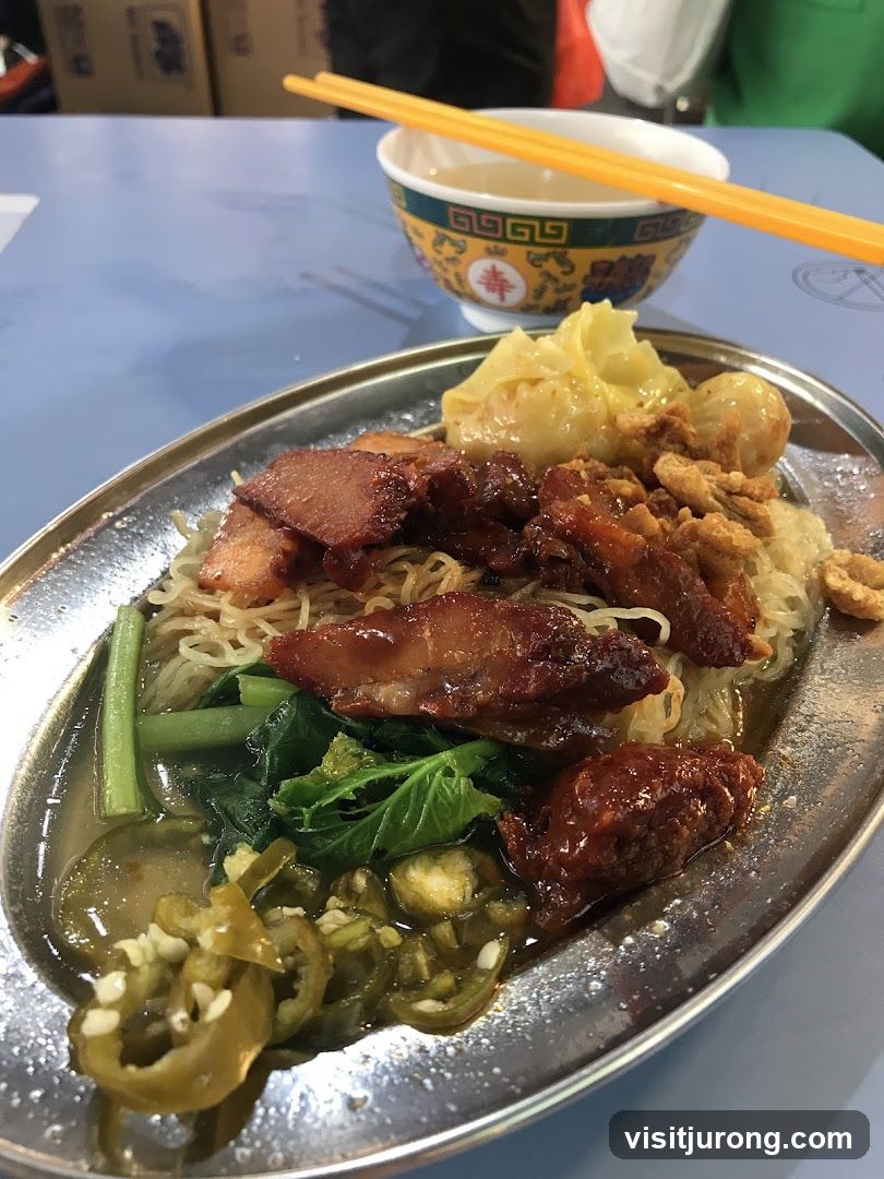 Wonton Noodles with Char Siu