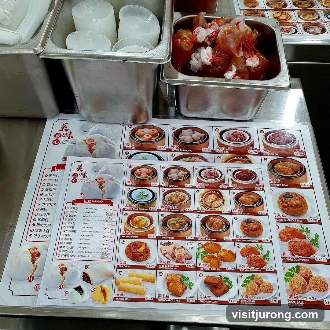 Delicious Dim Sum Menu