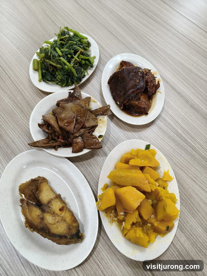 Assortment of Dishes