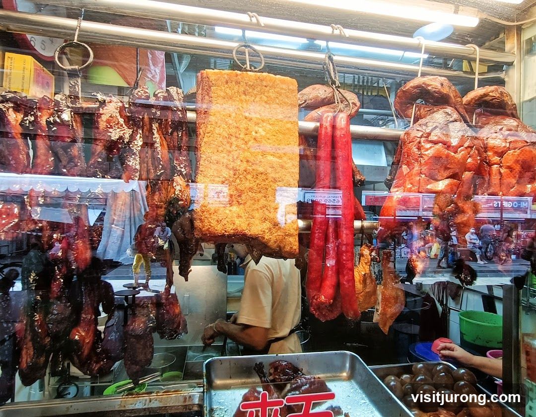 Roasted Meats and Sausages Display
