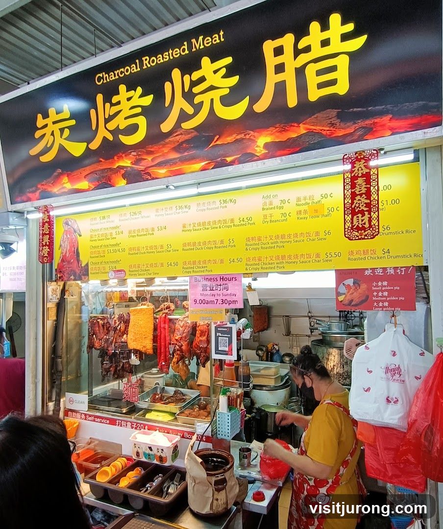 Charcoal Roasted Meat Stall
