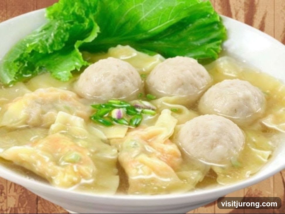 Bowl of Wonton Soup