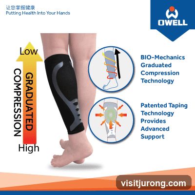 Owell Compression Calf Sleeve