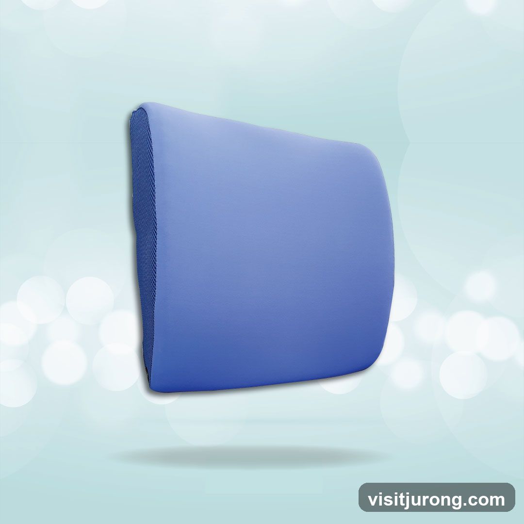 Blue Lumbar Support Pillow