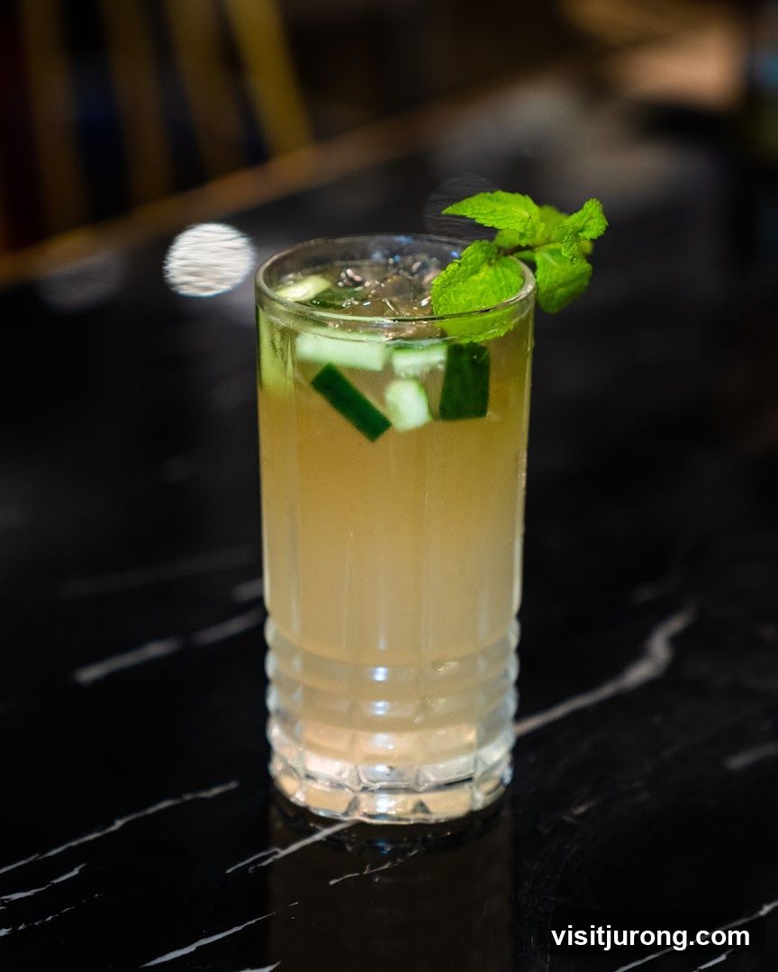 Cucumber Mint Cocktail