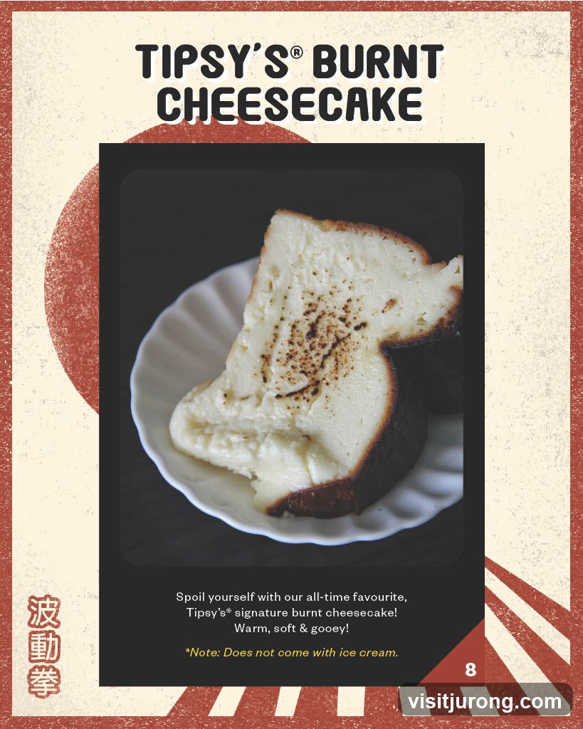 Tipsy's Burnt Cheesecake