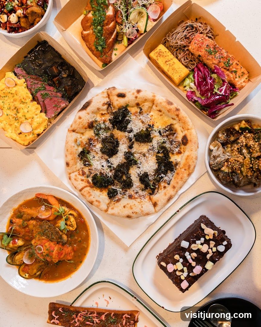 Assortment of Dishes