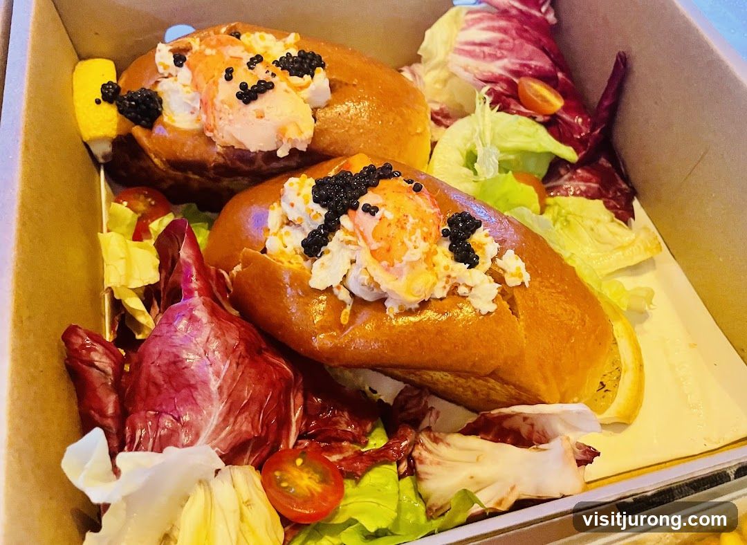 Lobster Rolls with Caviar