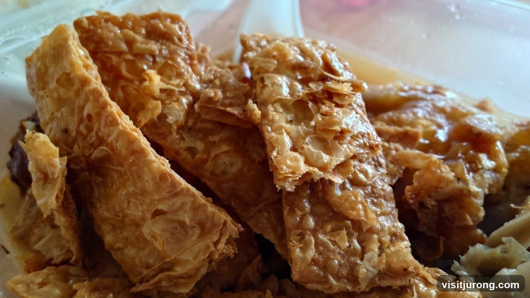 Fried Tofu Skin Dish