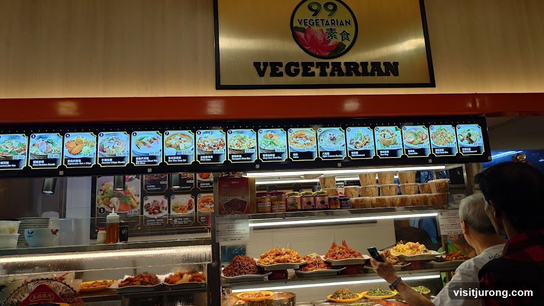 Vegetarian Food Stall Menu