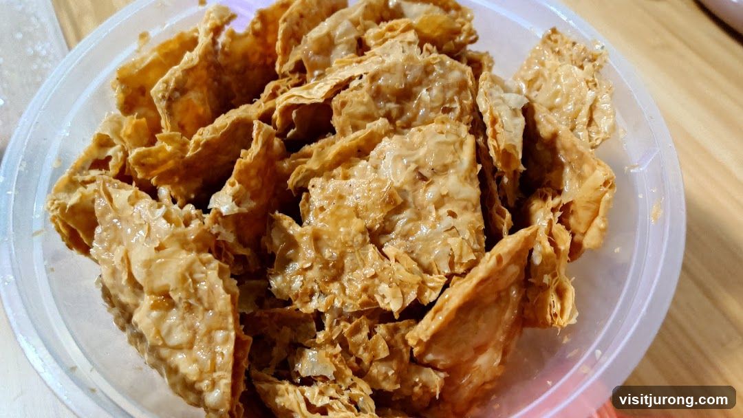 Crispy Fried Tofu Skin
