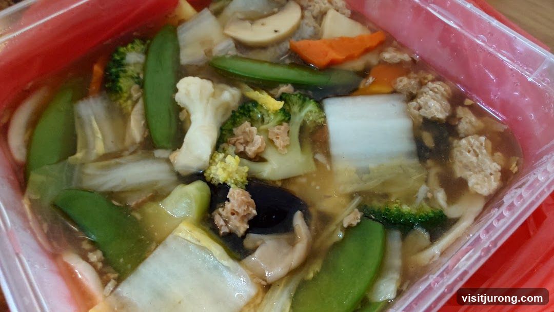 Vegetable and Meat Stir-fry