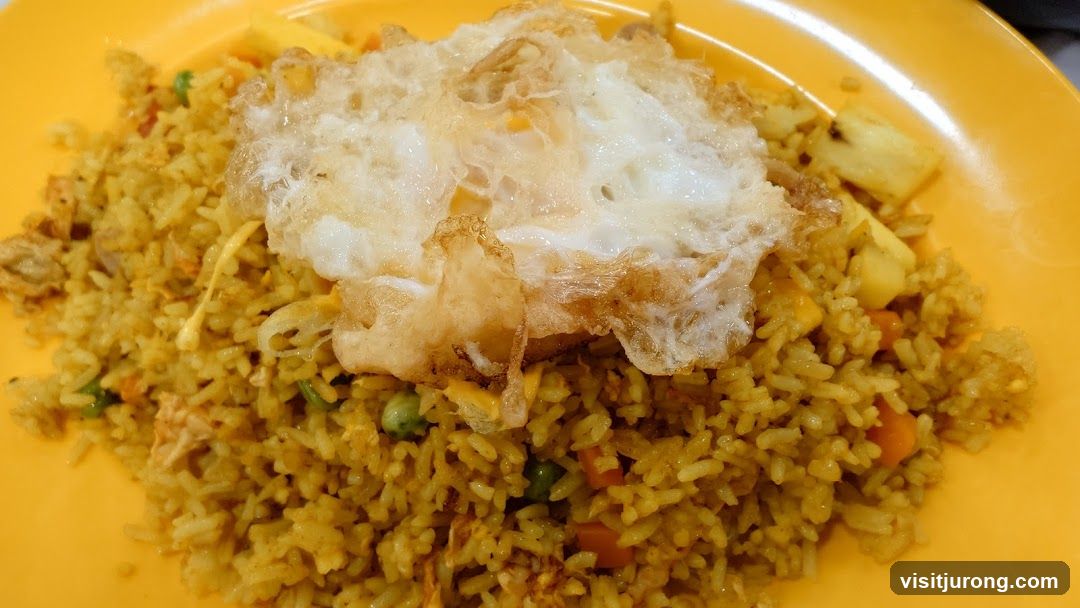 Fried Rice with Fried Egg