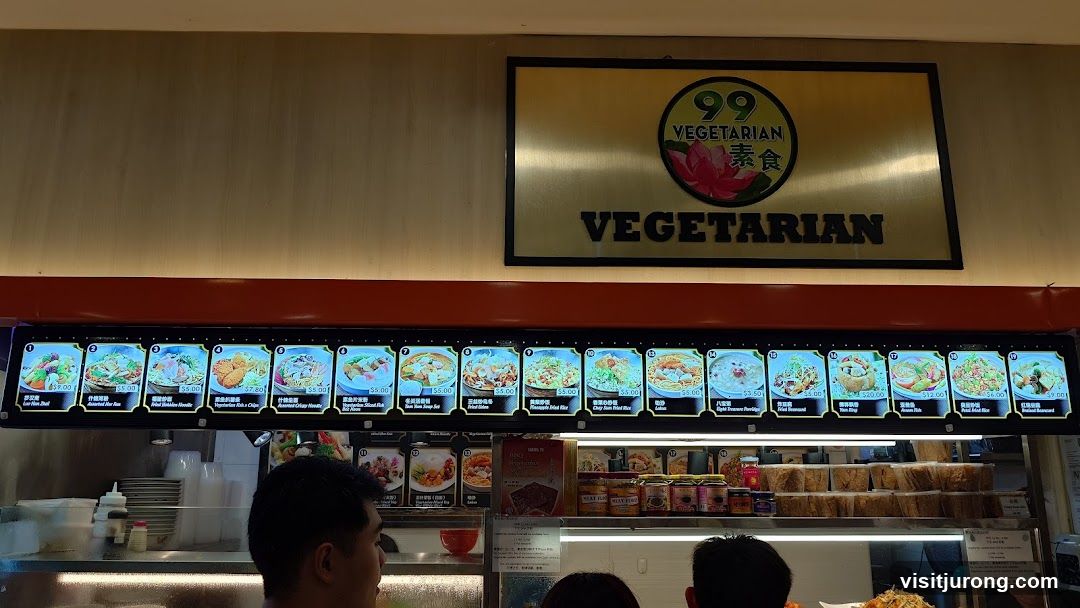Vegetarian Food Stall Menu