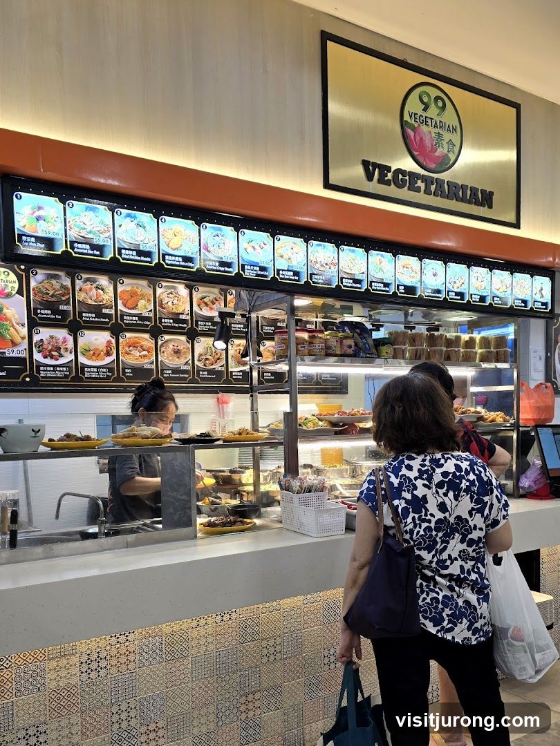Vegetarian Food Stall