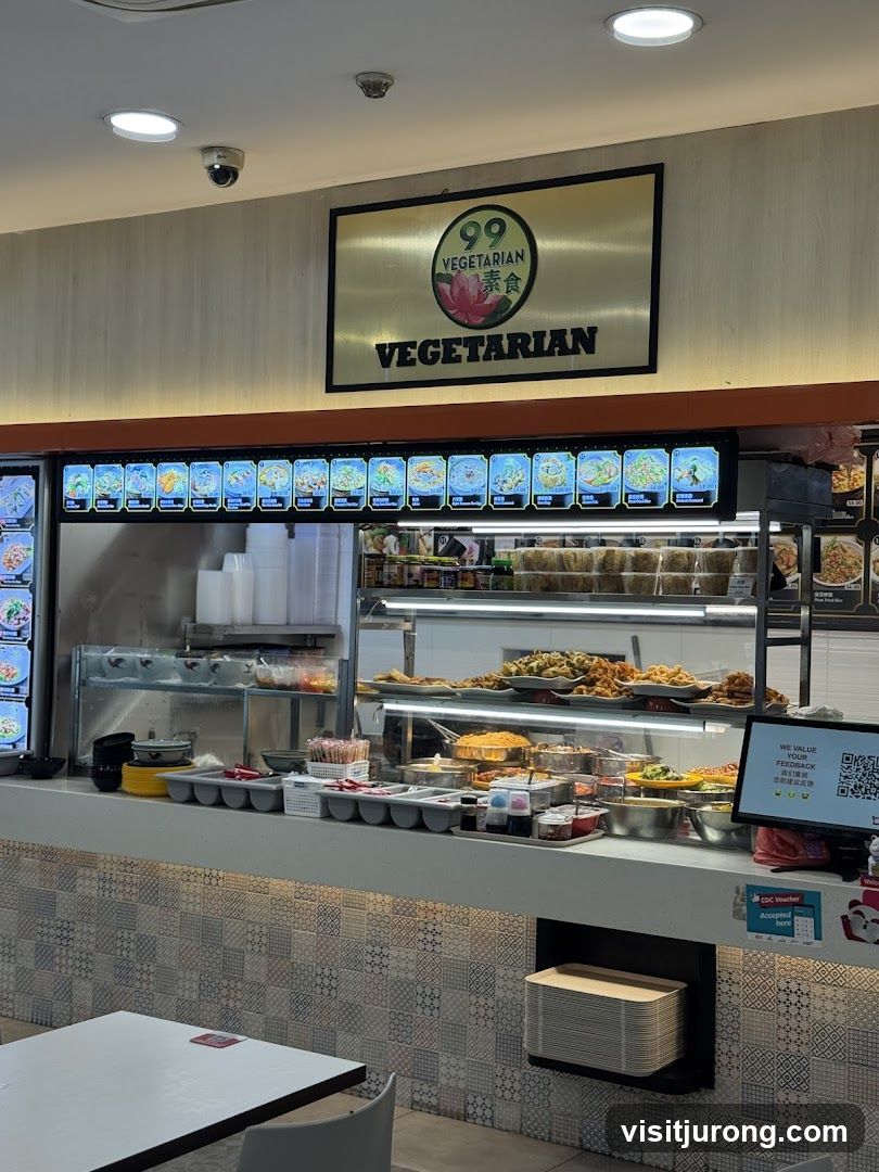 Vegetarian Food Stall