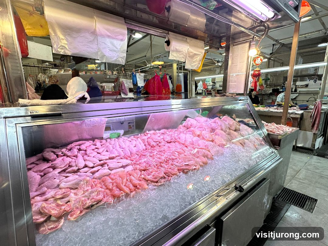 Butcher Stall Display