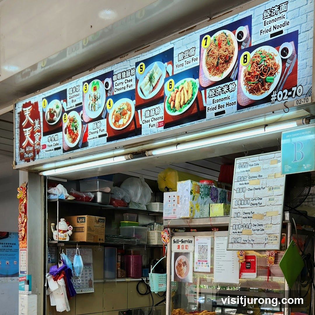 Food Stall Menu and Display
