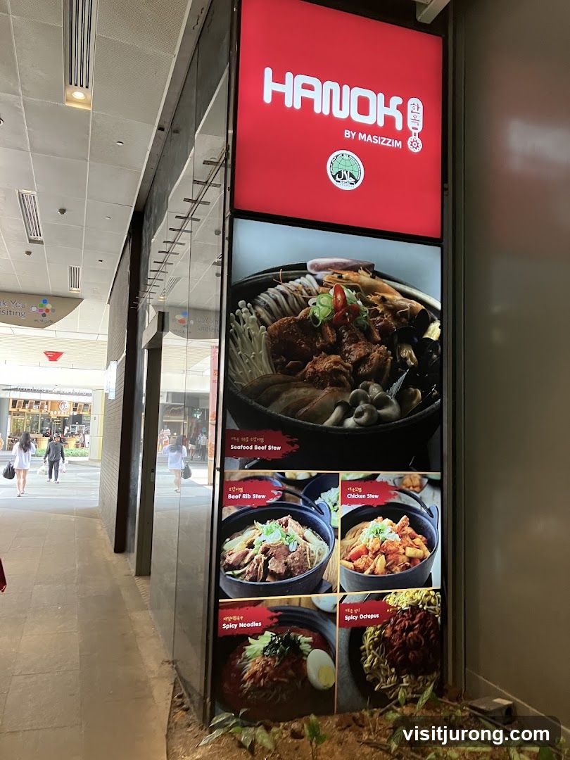 Hanok by Masizzim Menu Display
