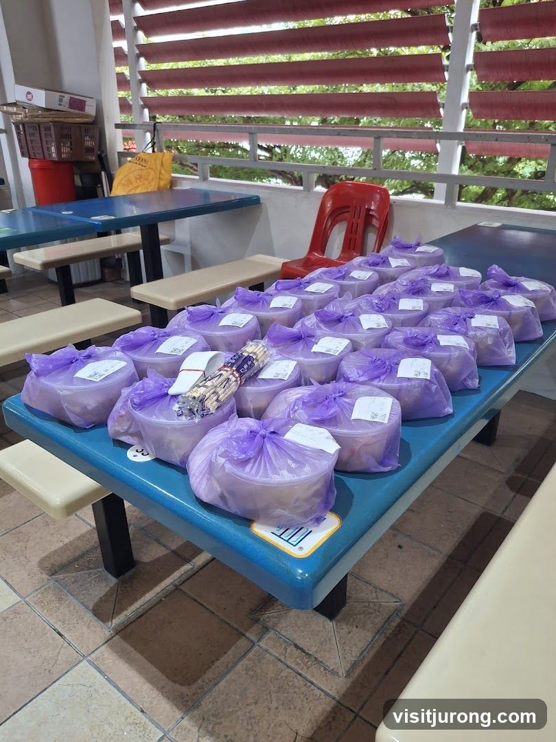 Packed Meals on Table