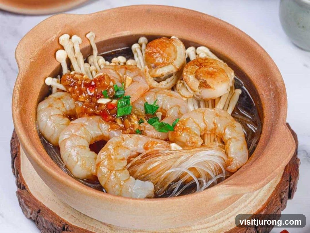 Clay Pot Shrimp and Scallops