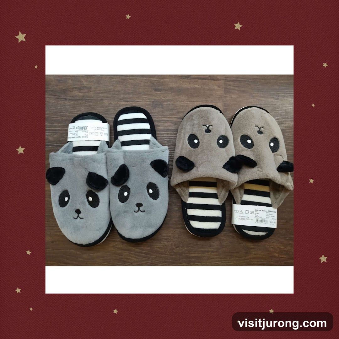 Panda and Seal Slippers