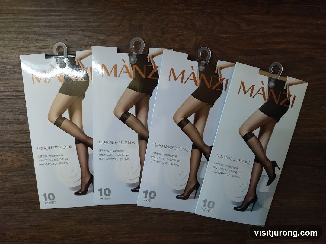Manzi Stockings Packaging