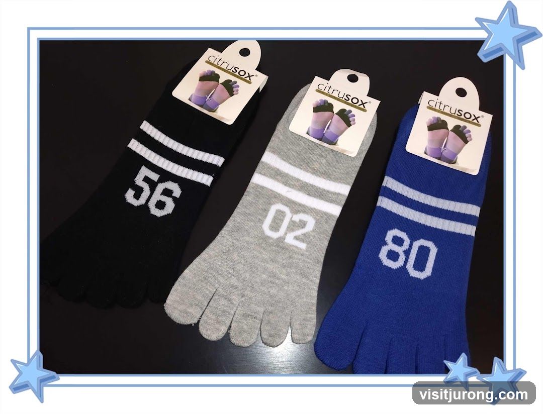 Citrusox Toe Socks