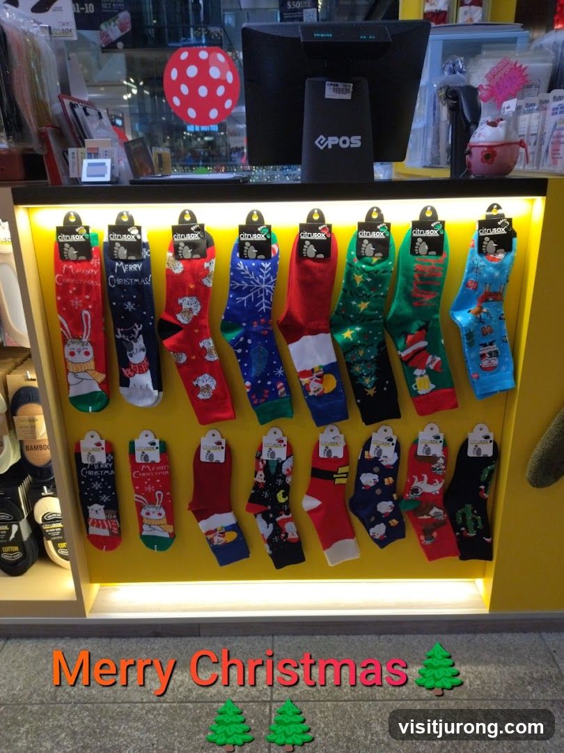 Christmas Socks Display