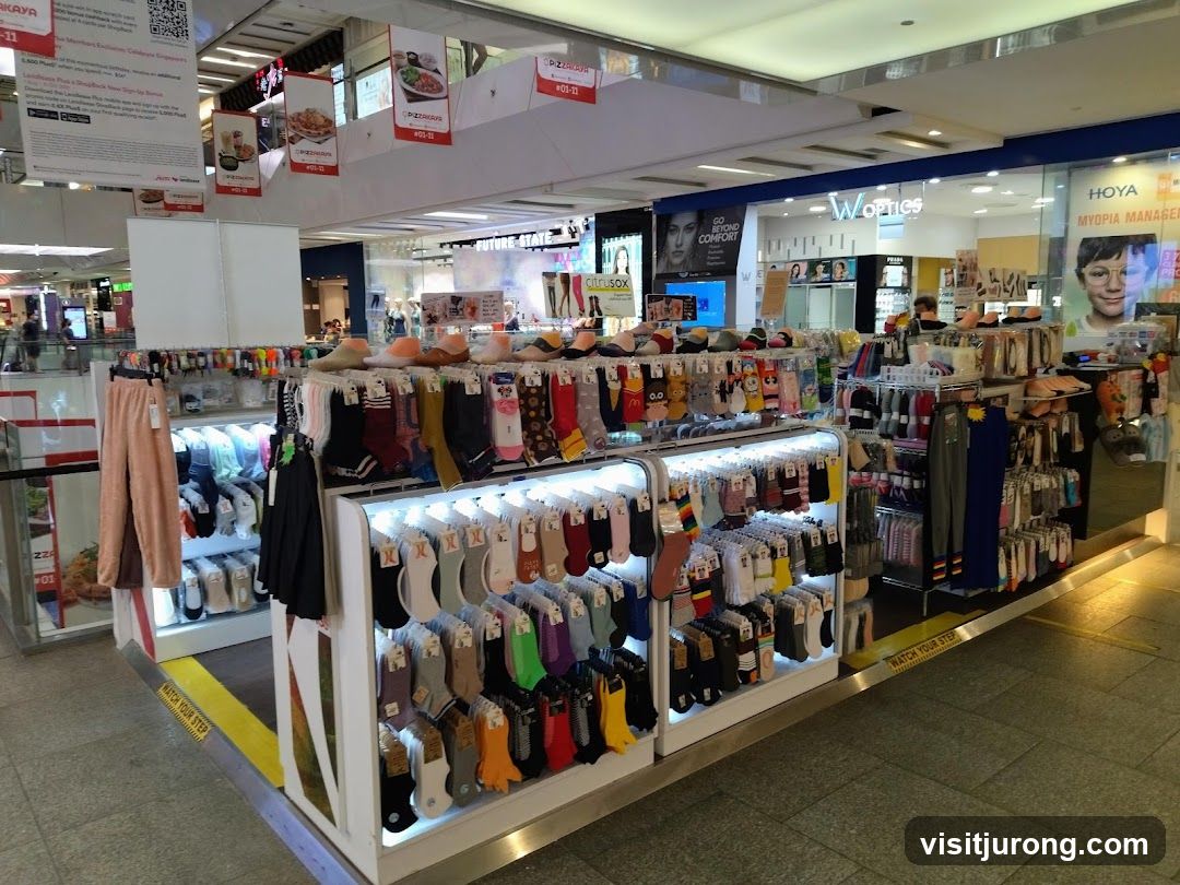 Socks and Apparel Stall