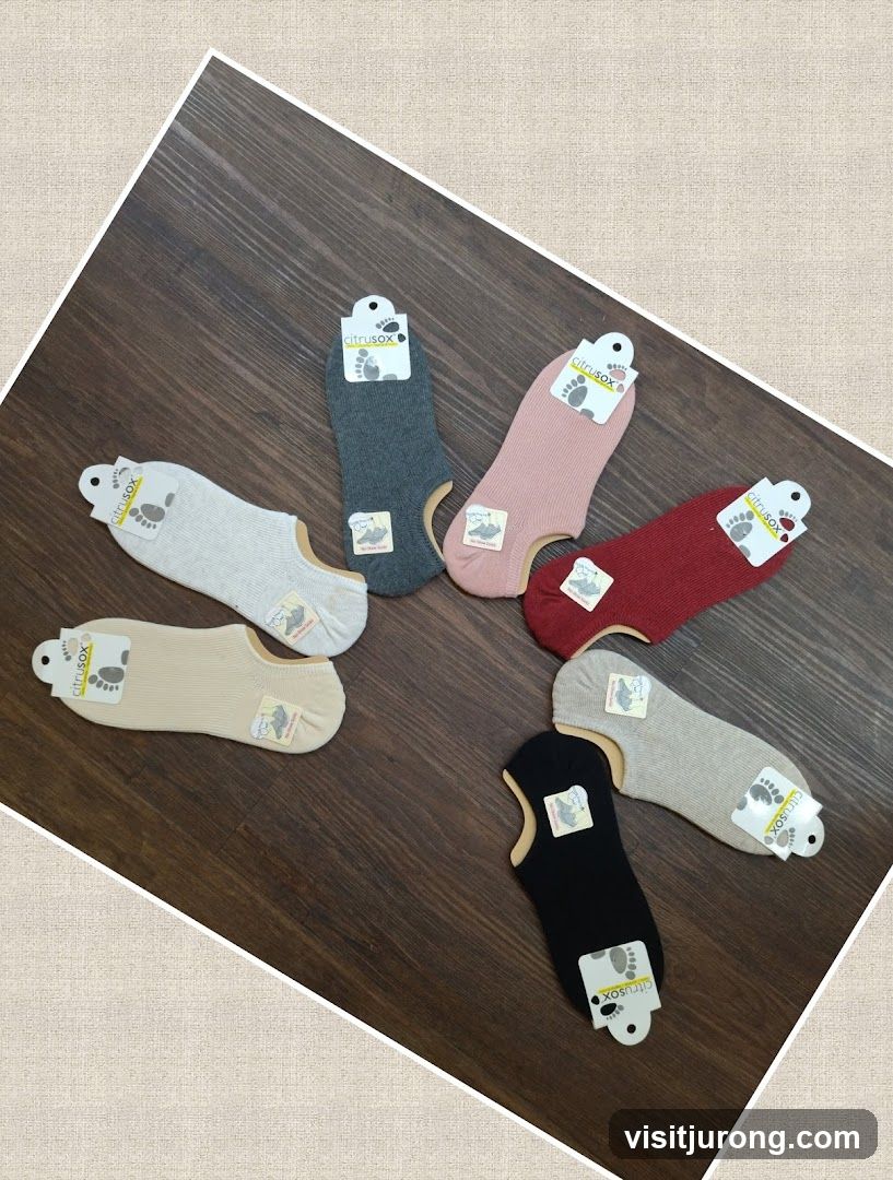 Assorted No-Show Socks