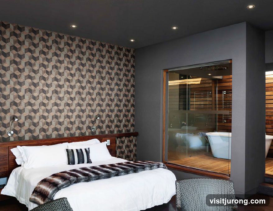Modern Bedroom with Ensuite Bathroom