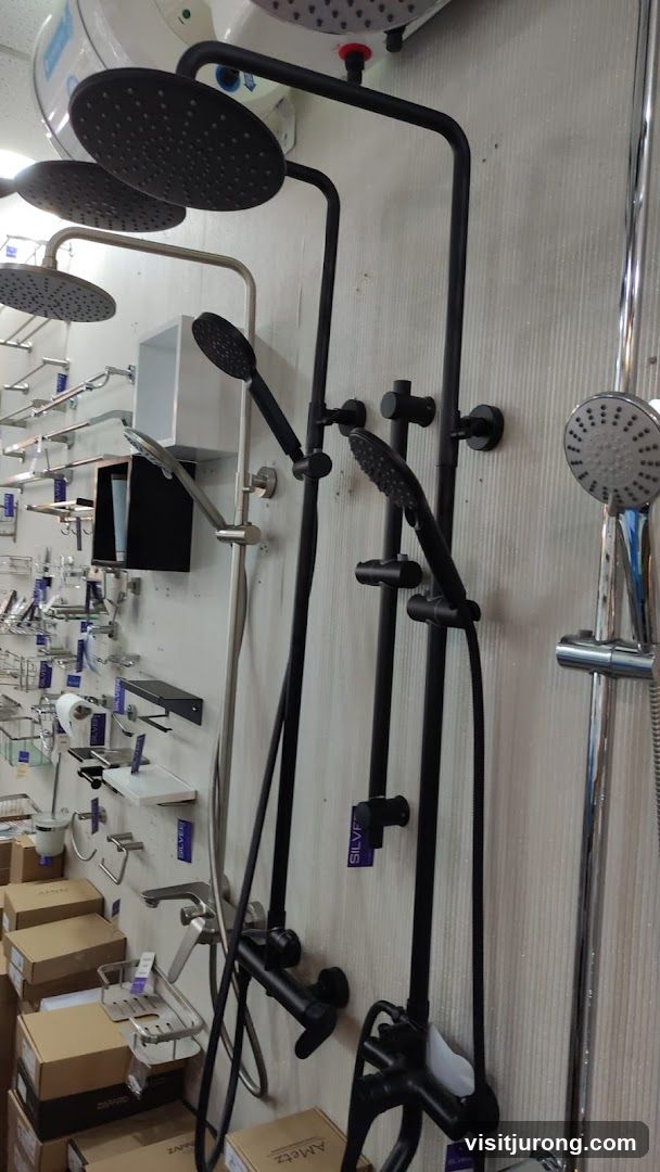 Shower Fixtures Display