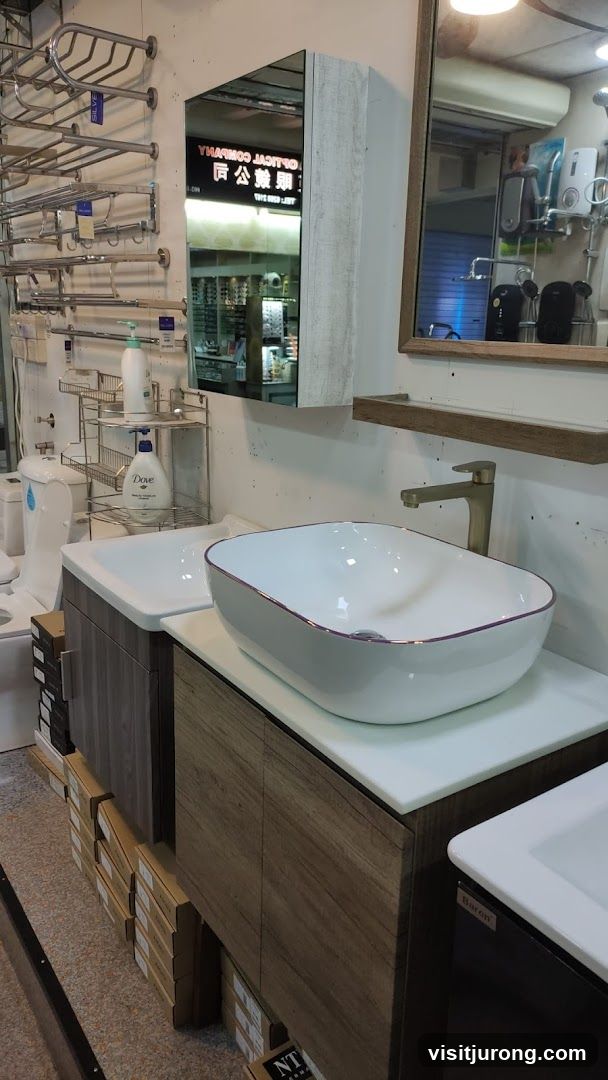 Bathroom Fixtures Display
