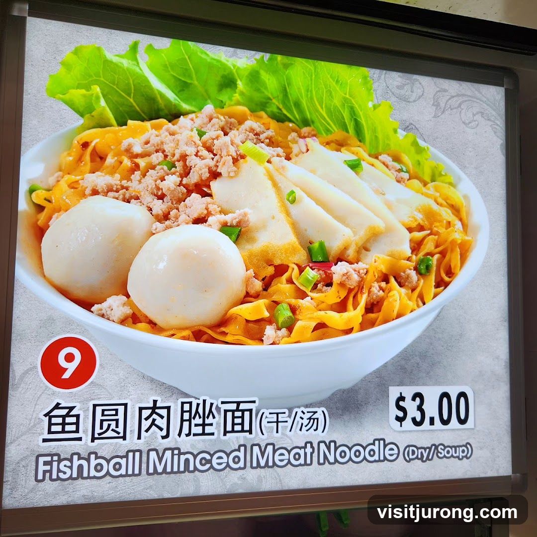 Fishball Minced Meat Noodle
