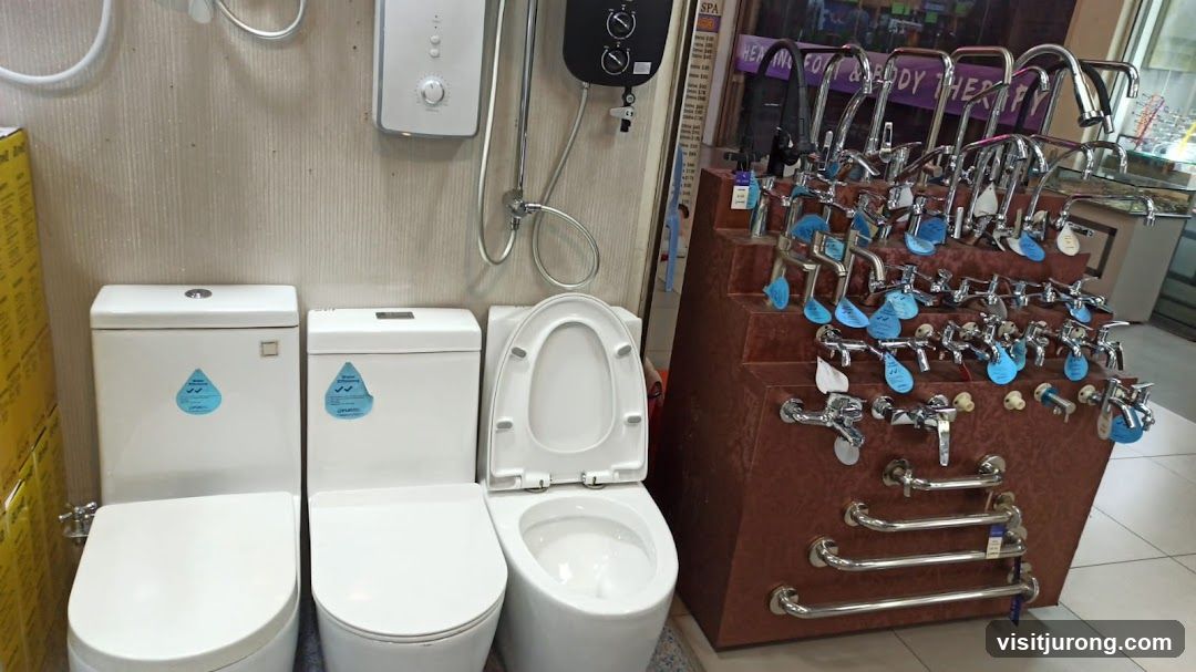 Bathroom Fixtures Display