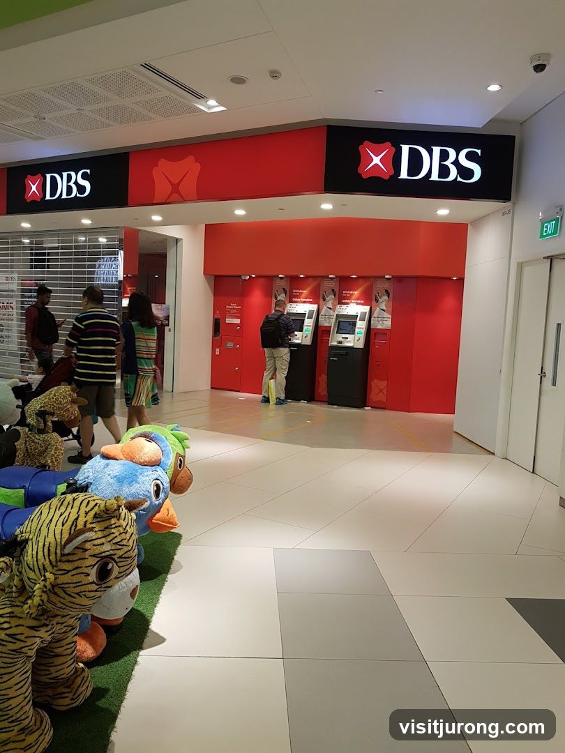 DBS CDM (Coin Deposit Machine) - DBS WESTGATE BRANCH