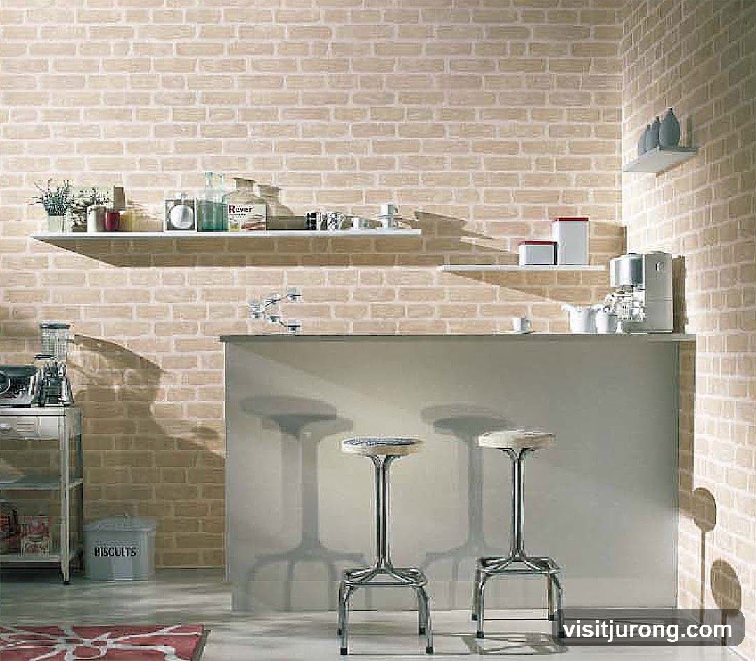 Kitchen Counter with Stools