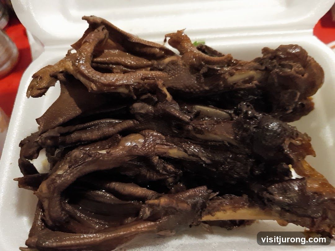 Braised Duck Feet