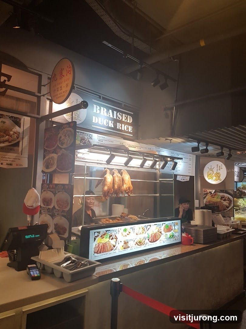 Braised Duck Rice Stall
