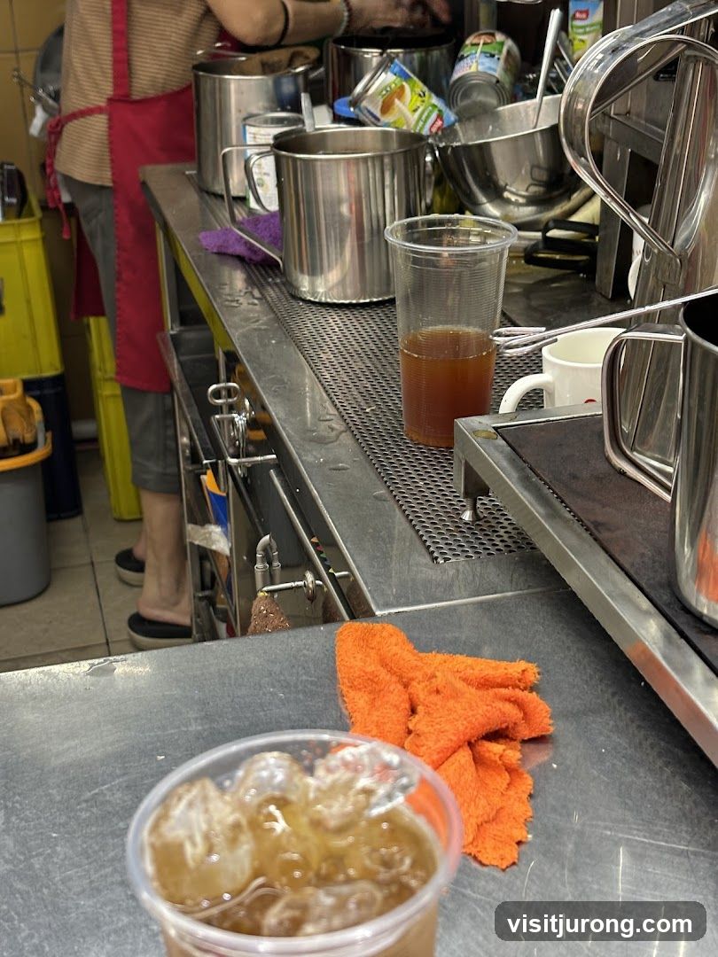 Beverage Preparation Area